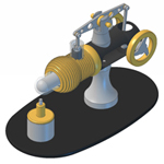 KB09 Beam Style Stirling Engine