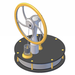 KS90 Stirling engine instructions