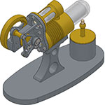 Nano Cannon Stirling engine